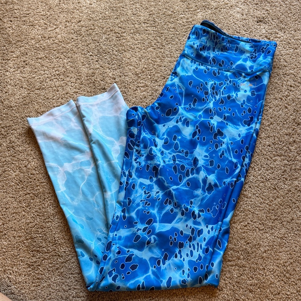 Pelagic Blue Ocean Leggings